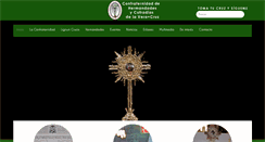 Desktop Screenshot of confraternidad-veracruz.org